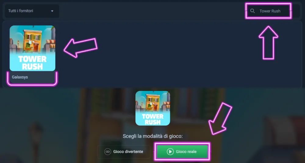 Trova il gioco